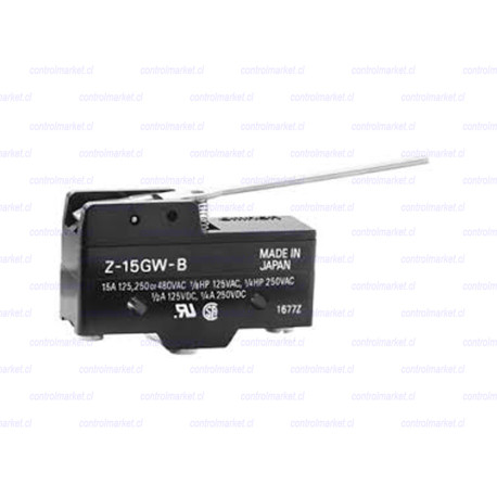 MICROSWITCH LARGA SIN RUEDA  TELETRIC