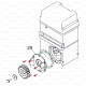 KIT 6 PERNOS INOX FLANGE LATERAL