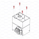 KIT 4 PERNOS INOX CUERPO MOTOR FAAC 746/842/844
