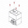 KIT 4 PERNOS INOX CUERPO MOTOR FAAC 746/842/844
