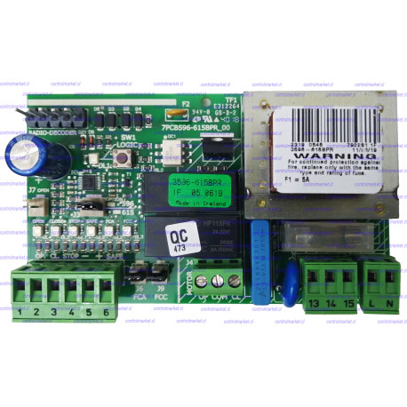 CENTRAL 596 / 615 BPR FAAC