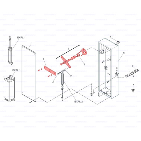 CONJUNTO DE TRANSMISION FAAC 615