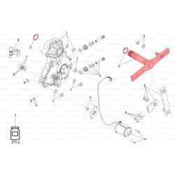 EJE Y PALANCA DE EQUILIBRIO FAAC B614