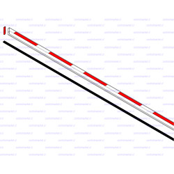 PLUMA RECTANGULAR FAAC 4M