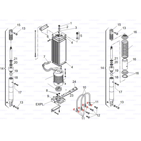 GOLILLAS MANGUERAS FAAC 620-640-642