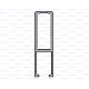 PLUMA RECTANGULAR FAAC 4M