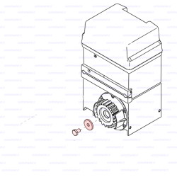 PERNO INOX PARA PINON FAAC